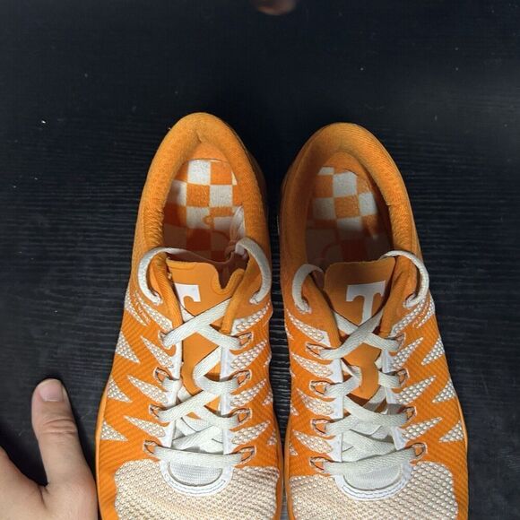Nike Free Trainer 5.0 V6 AMP Tennessee Vols UT White Orange Size 8.5 723939 810 - Picture 3 of 12